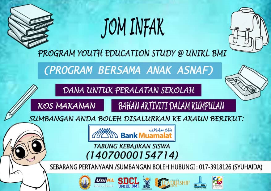 Jom Infak : Program Youth Education Study @ UniKL BMI