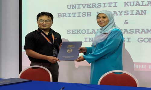 Collaborative Partner Signing Ceremony between UniKL BMI and SBPI Gombak