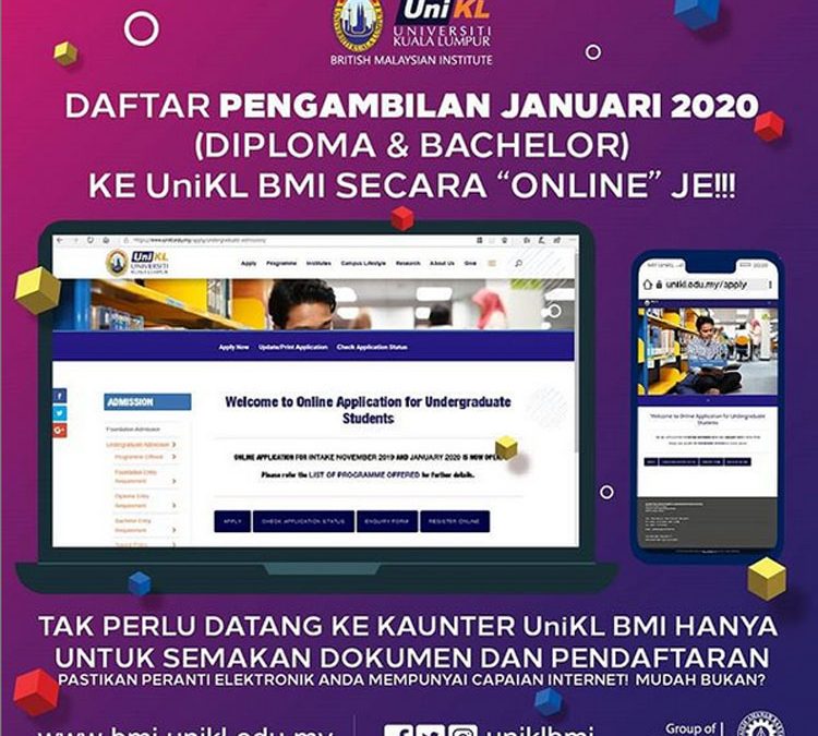 Daftar Pengambilan Januari 2020 Diploma & Bachelor