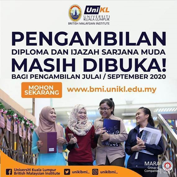 UniKL July Intake Applications Are Still Open(tes)